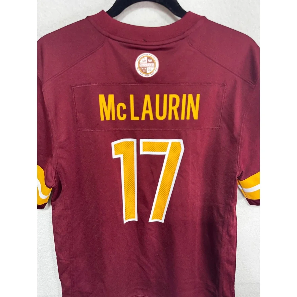 Nike L 14/16 Burgundy Terry McLaurin Washington Commanders Jersey NFL Football